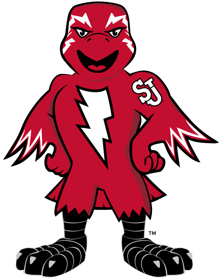St. John's Red Storm 2013-2015 Mascot Logo v2 iron on transfers for clothing